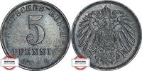 KAISERREICH 5 Pfennig J 297 - Kursmünze aus dem Kaiserreich -