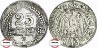 KAISERREICH 25 Pfennig J 18 - Kursmünze aus dem Kaiserreich -