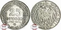 KAISERREICH 25 Pfennig J 18 - Kursmünze aus dem Kaiserreich -