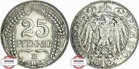 KAISERREICH 25 Pfennig J 18 - Kursmünze aus dem Kaiserreich -