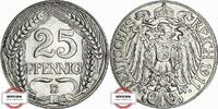 KAISERREICH 25 Pfennig J 18 - Kursmünze aus dem Kaiserreich -