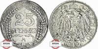 KAISERREICH 25 Pfennig J 18 - Kursmünze aus dem Kaiserreich -