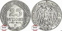 KAISERREICH 25 Pfennig J 18 - Kursmünze aus dem Kaiserreich -