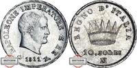 ITALIEN - unter Napoleon 10 Soldi KM 6.1 - geprägt unter Napoleon -