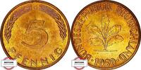 5 Pfennig 1950 G BRD J 382 - Kursmünze STG-