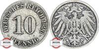 KAISERREICH 10 Pfennig J 13 - Kursmünze -