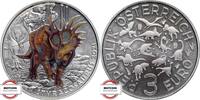 ÖSTERREICH 3 € Styracosaurus -