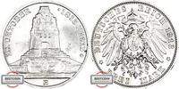 SACHSEN 3 Mark J 140 - Völkerschlachtdenkmal -