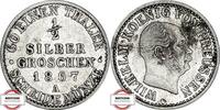 PREUSSEN 1/2 Silbergroschen AKS 104 - geprägt unter König Wilhelm I. -