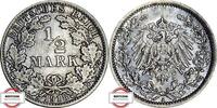 KAISERREICH 1/2 Mark J 16 - Kursmünze aus dem Kaiserreich -