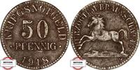 BRAUNSCHWEIG 50 Pfennig J N4 - Kriegsnotgeld des Herzogtums Braunschweig -