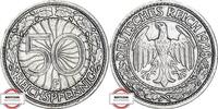 WEIMARER REPUBLIK 50 Reichspfennig J 324 - Kursmünze der Weimarer Republik -