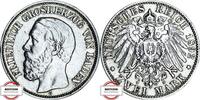 BADEN 2 Mark J 28 - geprägt unter Großherzog Friedrich I. -