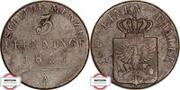 PREUSSEN 3 Pfennige Olding 33- geprägt unter Friedrich Wilhelm III. -