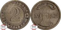 WEIMARER REPUBLIK 2 Rentenpfennig J 307 - Münzen wurde nur 1923 und 1924 geprägt -