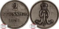 HANNOVER 2 Pfennig AKS 152 - König Georg V. -