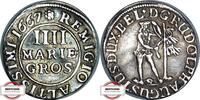 BRAUNSCHWEIG - WOLFENBÜTTEL 4 Mariengroschen Welter 1857 - Rudolph August -