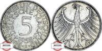 BRD 5 DM J 387 - Silberfünfer -