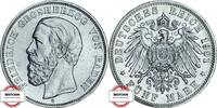 BADEN 5 Mark J 29 - Großherzog Friedrich I. -
