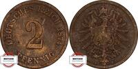 KAISERREICH 2 Pfennig 1874 C J 2 - Kursmünze SS 8,80 EUR8,36 EUR  + 10,00 EUR frais d'envoi
