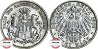 HAMBURG 2 Mark 1902 J J 63 - Hamburger Stadtwappen SS 34,00 EUR32,30 EUR  + 10,00 EUR frais d'envoi