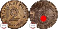 DRITTE REICH 2 Pfennig 1936 A J 362 - Kursmünze VZ 18,00 EUR17,10 EUR  + 10,00 EUR frais d'envoi