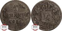 BAYERN 1 Pfennig AKS 160 - König Maximillian II. -