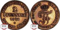 MECKLENBURG-SCHWERIN 2 Pfennige 1872 B AKS 49 - Großherzog Friedrich Fra... 14,80 EUR14,06 EUR  + 10,00 EUR frais d'envoi