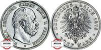 PREUßEN 5 Mark 1876 B J 97 - Kaiser Wilhelm I. SS 42,90 EUR40,76 EUR  + 10,00 EUR frais d'envoi