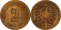 KAISERREICH 2 Pfennig J 2 - Kursmünze aus dem Kaiserreich -