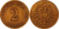 KAISERREICH 2 Pfennig J 2 - Kursmünze aus dem Kaiserreich -