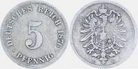 KAISERREICH 5 Pfennig J 3 - Kursmünze aus dem Kaiserreich -