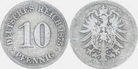 KAISERREICH 10 Pfennig J 4 - Kursmünze aus dem Kaiserreich -