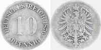 KAISERREICH 10 Pfennig J 4 - Kursmünze aus dem Kaiserreich -