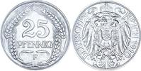 KAISERREICH 25 Pfennig J 18 - Kursmünze aus dem Kaiserreich -