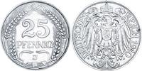 KAISERREICH 25 Pfennig J 18 - Kursmünze aus dem Kaiserreich -