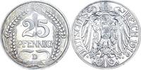 KAISERREICH 25 Pfennig J 18 - Kursmünze aus dem Kaiserreich -