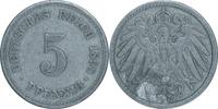 DEUTSCHLAND 5 Pfennig J 12 - Kursmünze aus dem Kaiserreich -