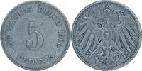 DEUTSCHLAND 5 Pfennig J 12 - Kursmünze aus dem Kaiserreich -