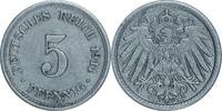 DEUTSCHLAND 5 Pfennig J 12 - Kursmünze aus dem Kaiserreich -
