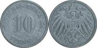 DEUTSCHLAND 10 Pfennig J 13 - Kursmünze aus dem Kaiserreich -