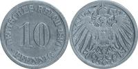 DEUTSCHLAND 10 Pfennig J 13 - Kursmünze aus dem Kaiserreich -