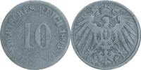 DEUTSCHLAND 10 Pfennig J 13 - Kursmünze aus dem Kaiserreich -