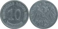DEUTSCHLAND 10 Pfennig J 13 - Kursmünze aus dem Kaiserreich -