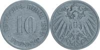 DEUTSCHLAND 10 Pfennig J 13 - Kursmünze aus dem Kaiserreich -