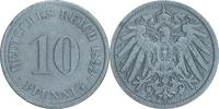 DEUTSCHLAND 10 Pfennig J 13 - Kursmünze aus dem Kaiserreich -