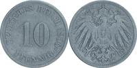 DEUTSCHLAND 10 Pfennig J 13 - Kursmünze aus dem Kaiserreich -