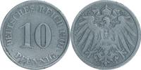 DEUTSCHLAND 10 Pfennig J 13 - Kursmünze aus dem Kaiserreich -