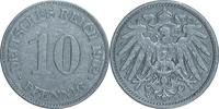 DEUTSCHLAND 10 Pfennig J 13 - Kursmünze aus dem Kaiserreich -
