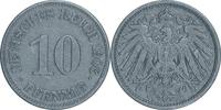 DEUTSCHLAND 10 Pfennig J 13 - Kursmünze aus dem Kaiserreich -